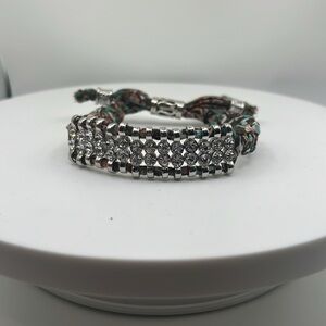 1314. Cara New York Elegant Multicolor Bracelet with Crystal Accents